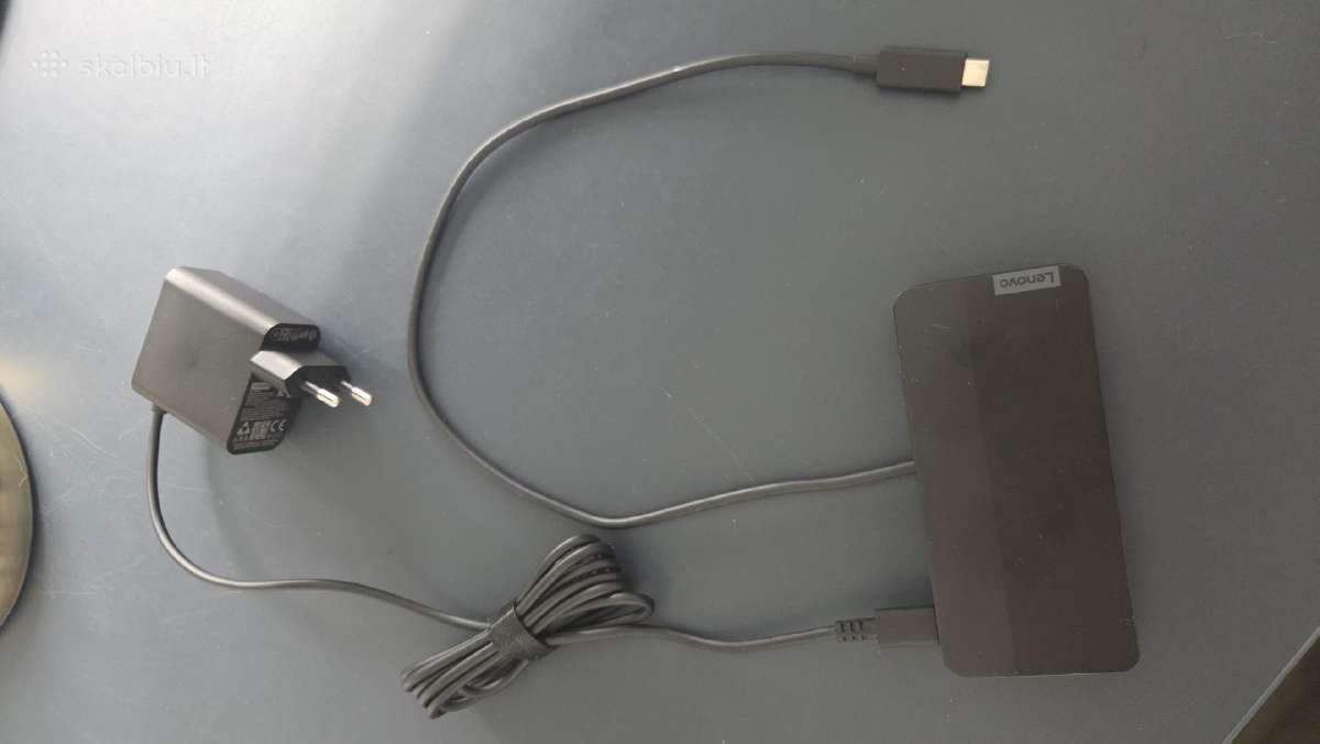 Lenovo Docking station + 65w blokelis
