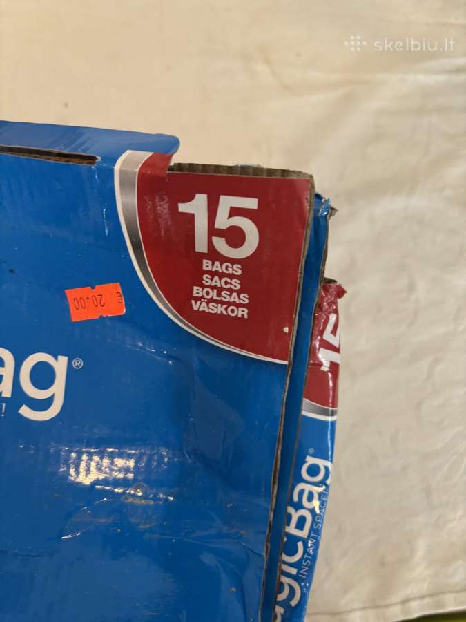 Rūbų vakumavimo maišeliai 15 vnt