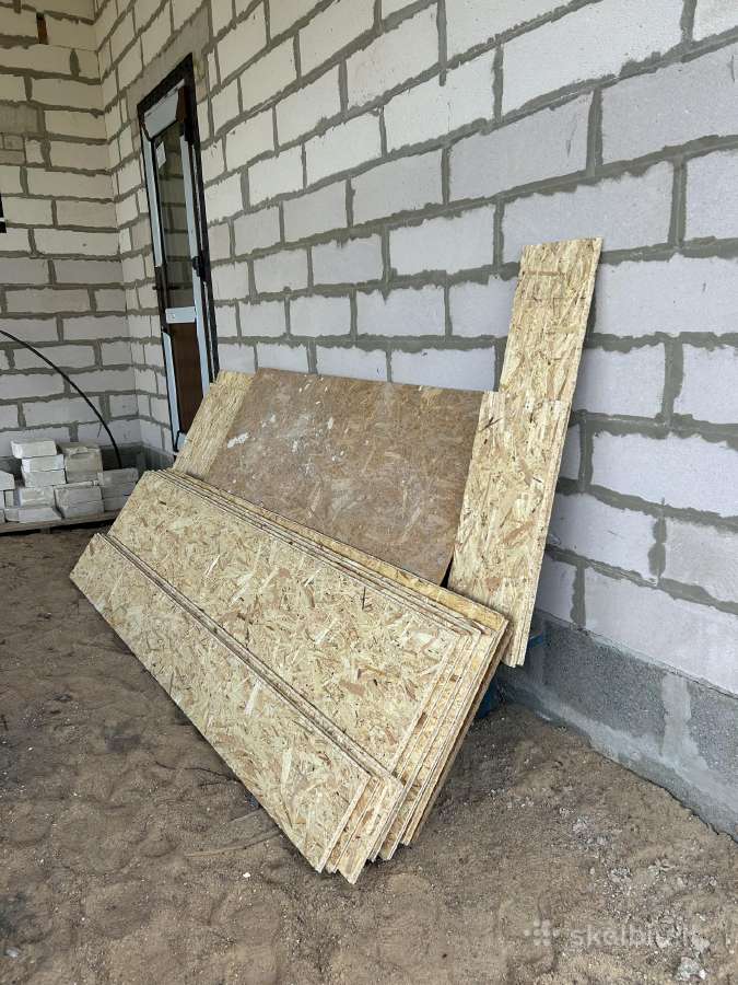 Plokštes Osb su špuntu