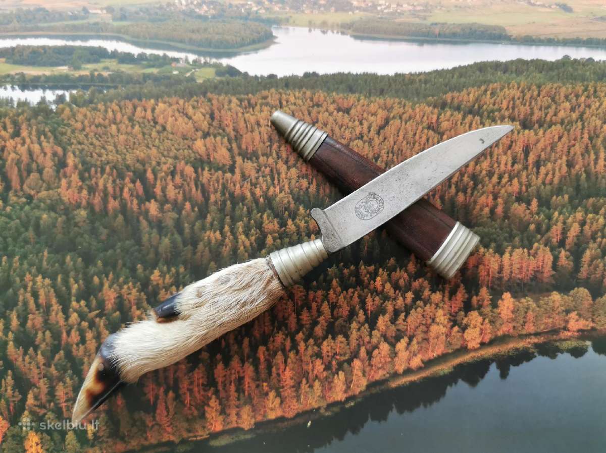 Vokiškas Jagdnicker peilis - nuotraukos Nr. 7
