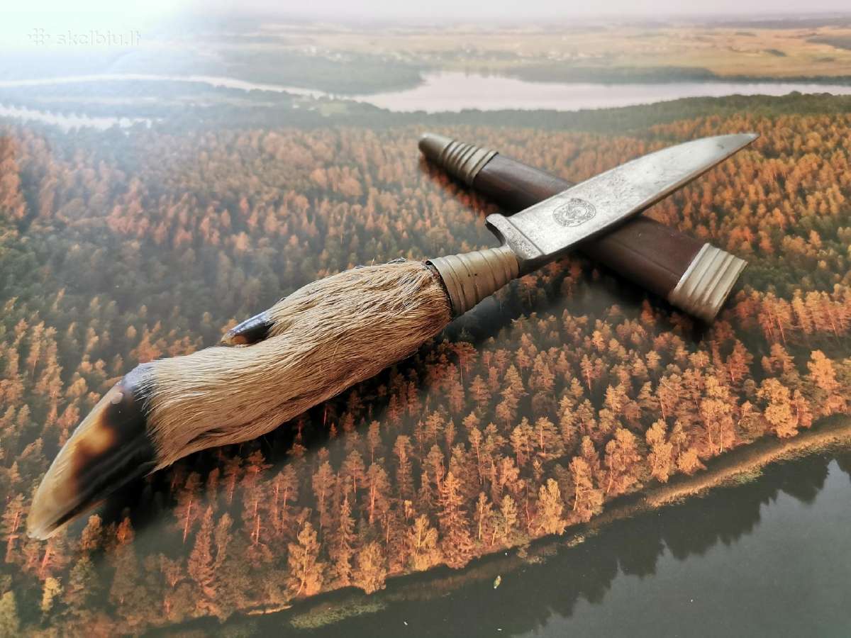 Vokiškas Jagdnicker peilis - nuotraukos Nr. 9