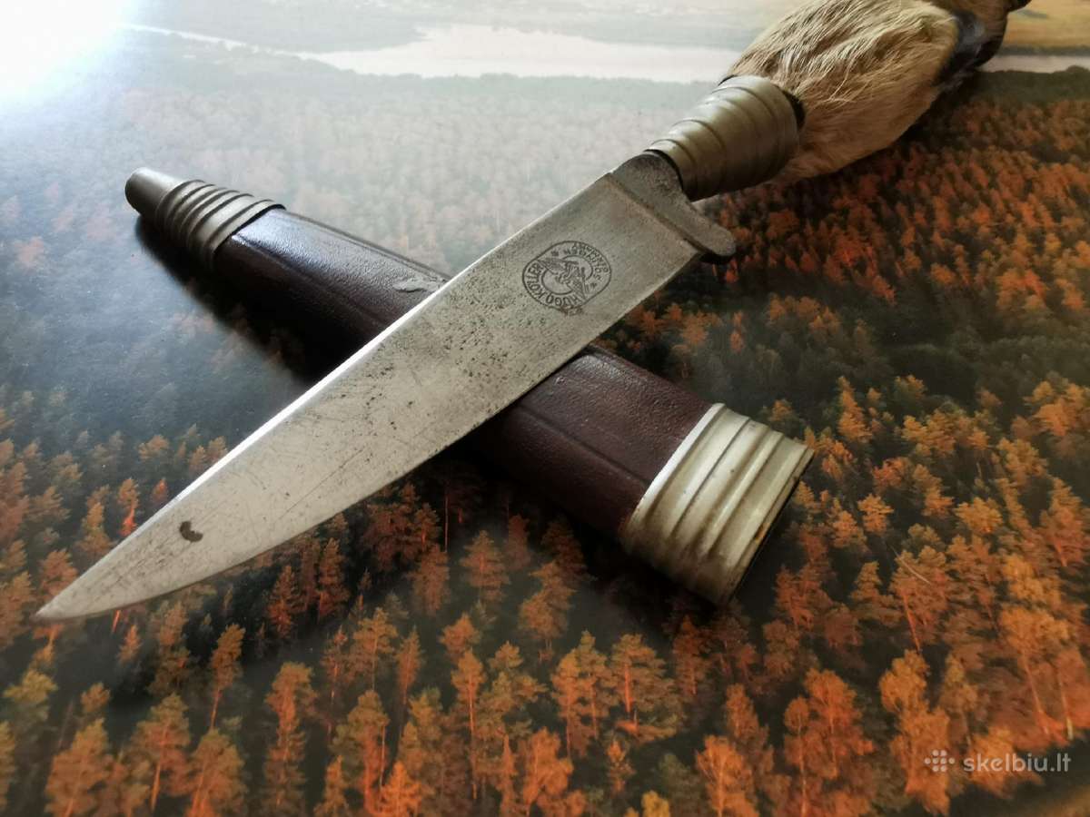Vokiškas Jagdnicker peilis - nuotraukos Nr. 10