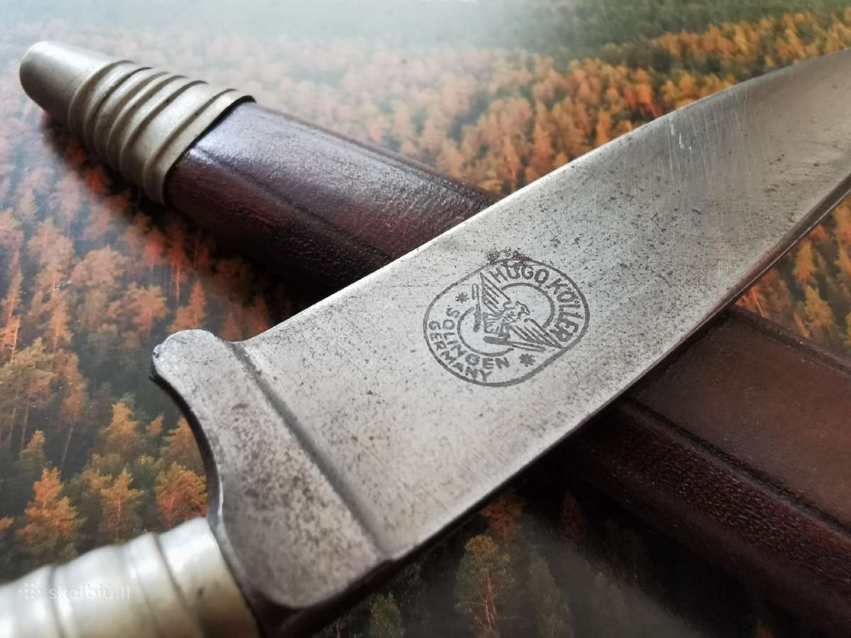 Vokiškas Jagdnicker peilis - nuotraukos Nr. 11