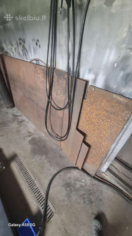 Metalo plokštės