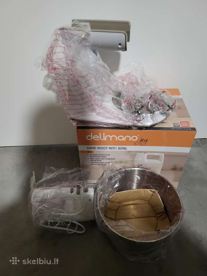 Delimano joy hand mixer with bowl - nuotraukos Nr. 3