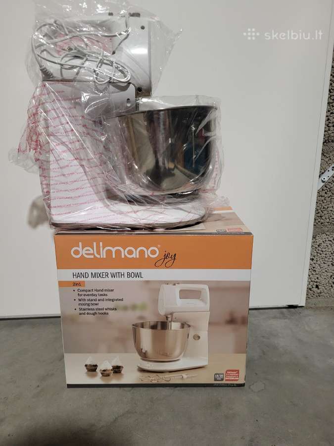 Delimano joy hand mixer with bowl - nuotraukos Nr. 4