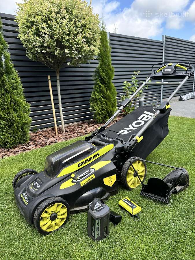 Ryobi Ry36lmx51a 36v savaeigė žoliapjovė su 6 Ah