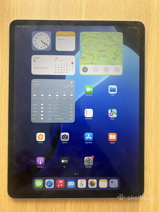 iPad Air 13 inch M3 128 GB geros bukles - nuotraukos Nr. 2