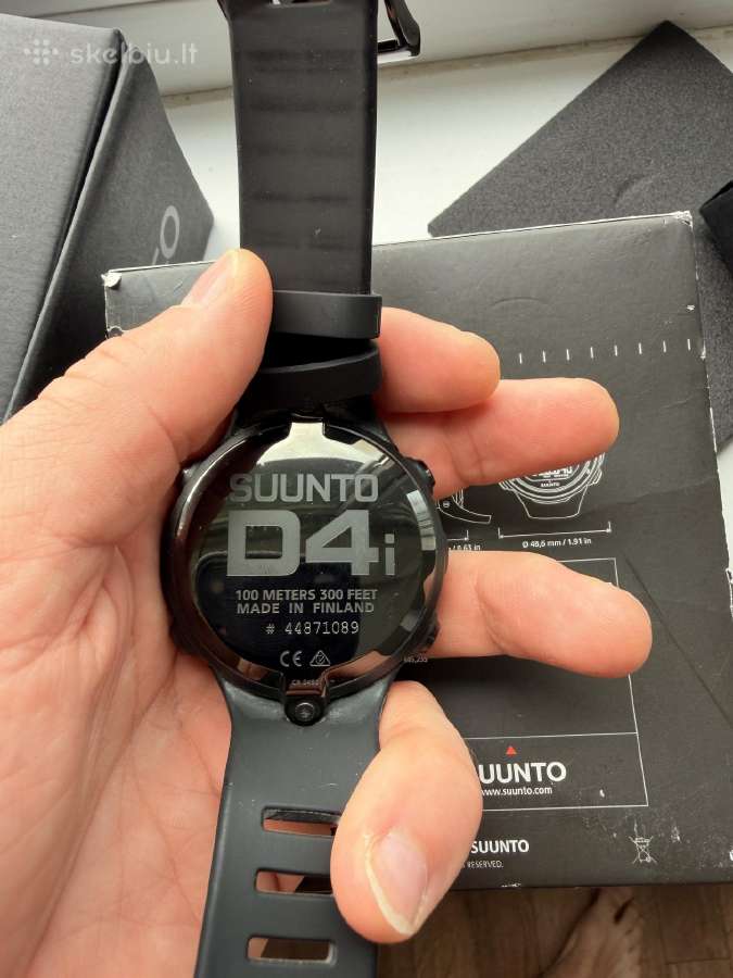 Parduodamas Suunto D4i Novo nardymo kompiuteris - nuotraukos Nr. 2