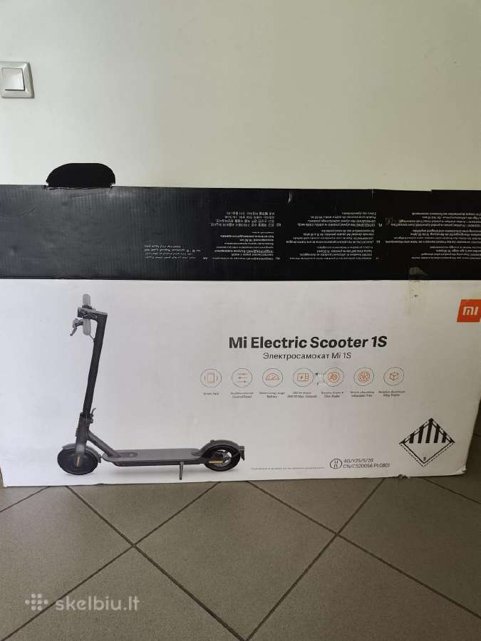 Elektrinis paspirkukas Mi electric scooter 1s
