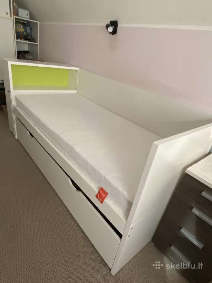 Ikea lova su galvūgaliu - nuotraukos Nr. 2