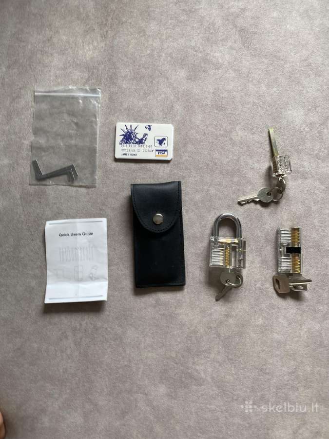 Lockpicking komplektas