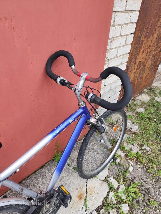 Dviratis, aukštas , alium. rėmas, 28" - nuotraukos Nr. 2