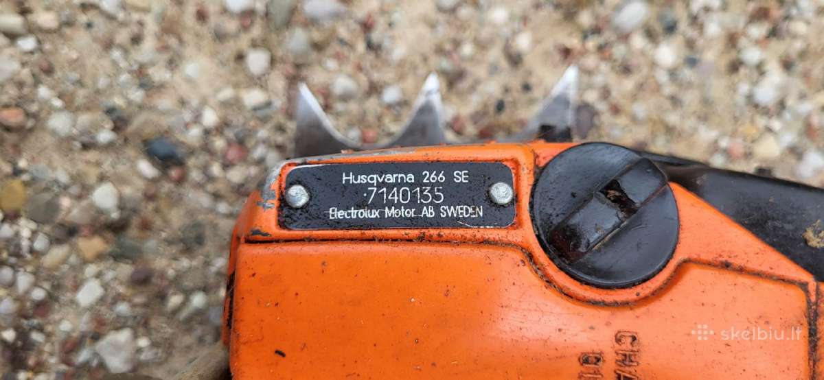 Husqvarna 266 Se - nuotraukos Nr. 4
