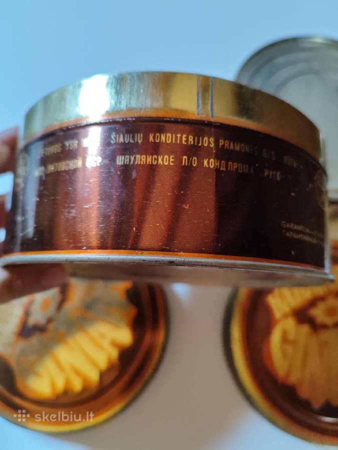 Metalinės dėžutės 2 vnt. "Karamelė Gintaras" - nuotraukos Nr. 8