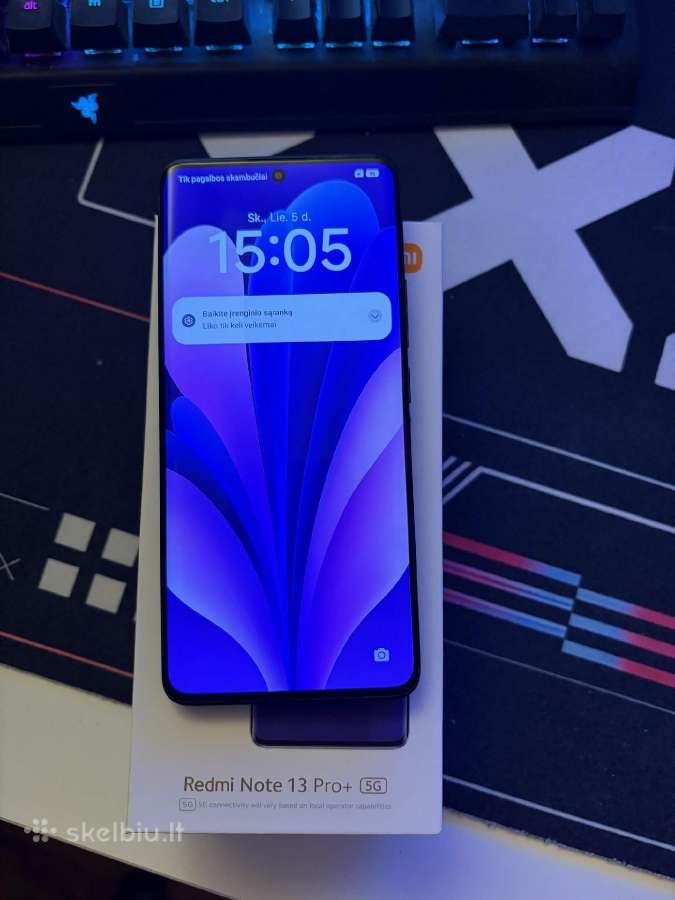 Xiaomi Redmi Note 13 Pro Plus 5G 512gb Baltas