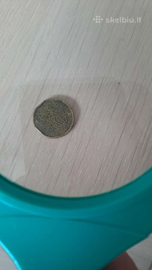 Moneta 20€ centu deformuota 2001m. - nuotraukos Nr. 8