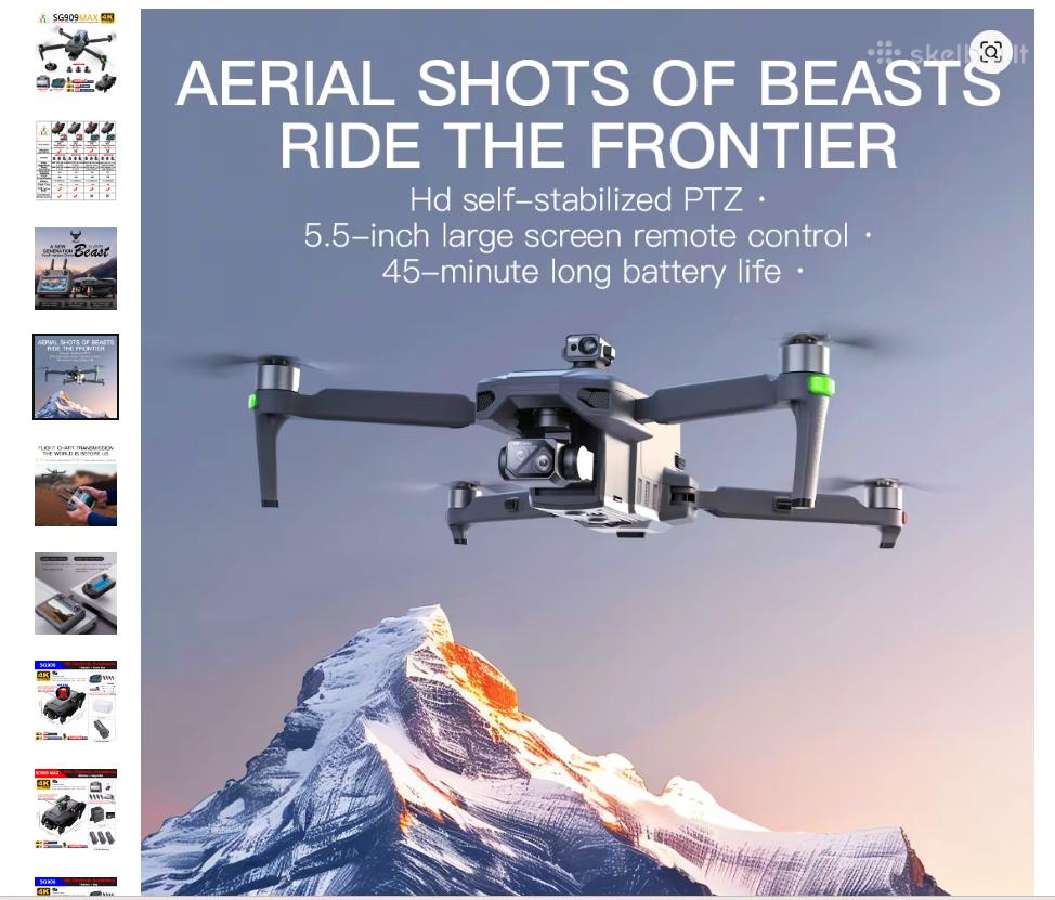 Dronas Sg909 Max - nuotraukos Nr. 11