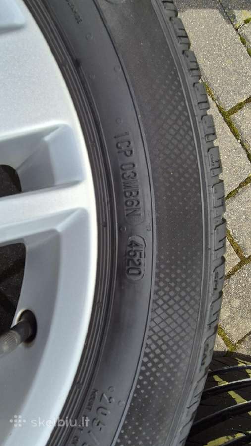 Originalūs VW diskai R16 su vasarinėm padangom - nuotraukos Nr. 11