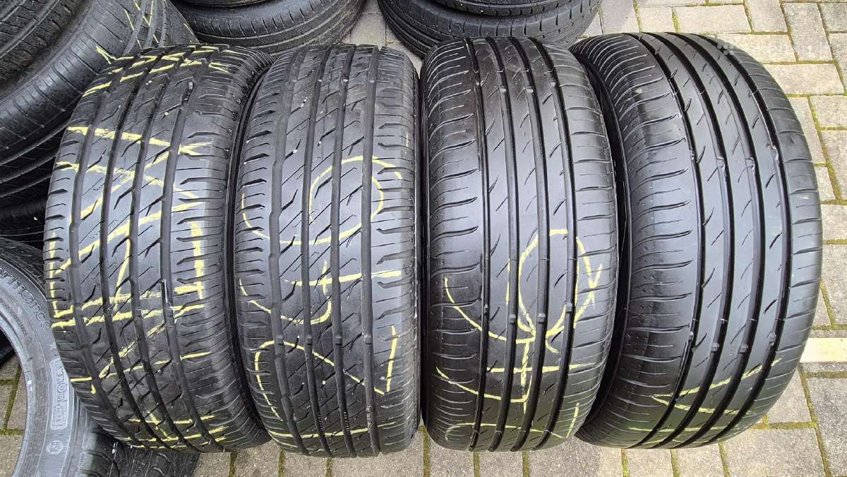 Originalūs VW diskai R16 su vasarinėm padangom - nuotraukos Nr. 2