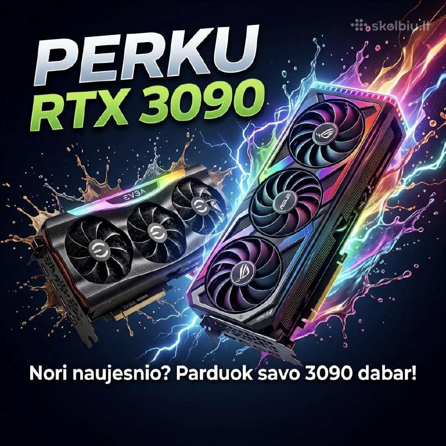 Perku Rtx 3090 / X570 / Nvlink / 64gb