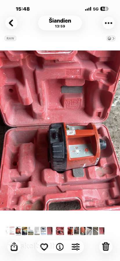 Hilti pr 16 - nuotraukos Nr. 2