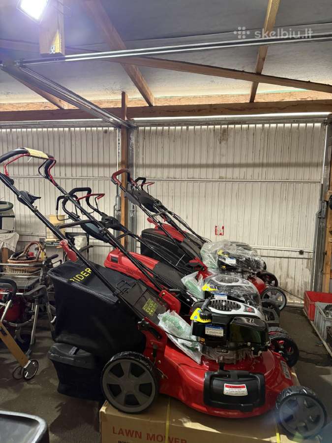 Benzinines vejapjovės Rider ,bring star varikliu. - nuotraukos Nr. 3