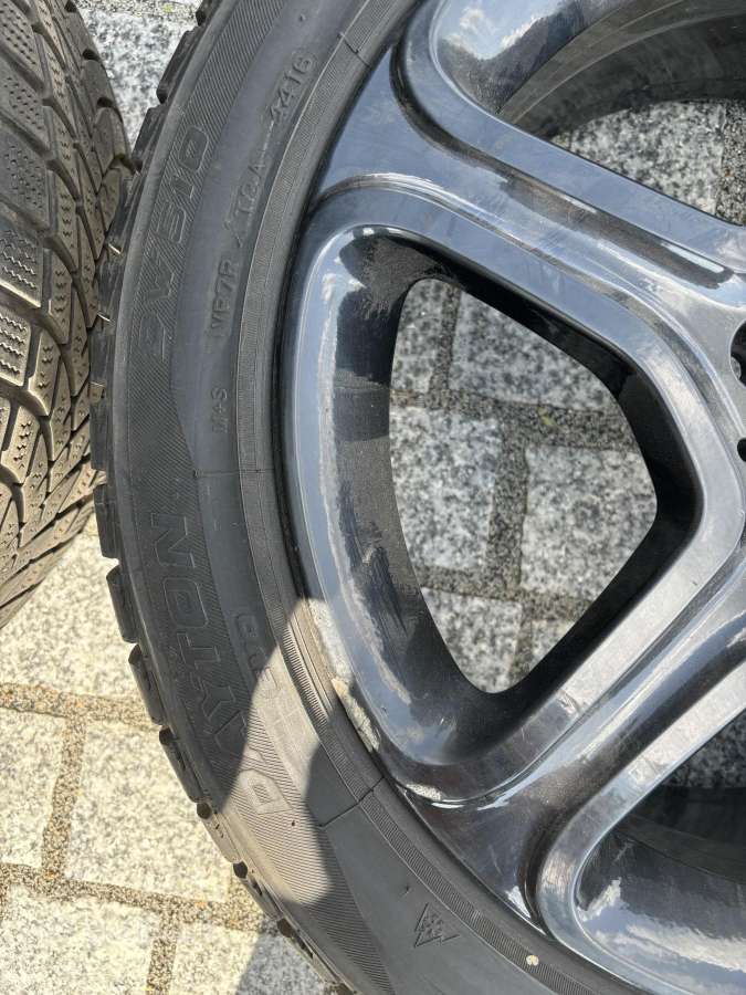 Naudoti Mercedes ratlankiai su zieminem padangom - nuotraukos Nr. 5