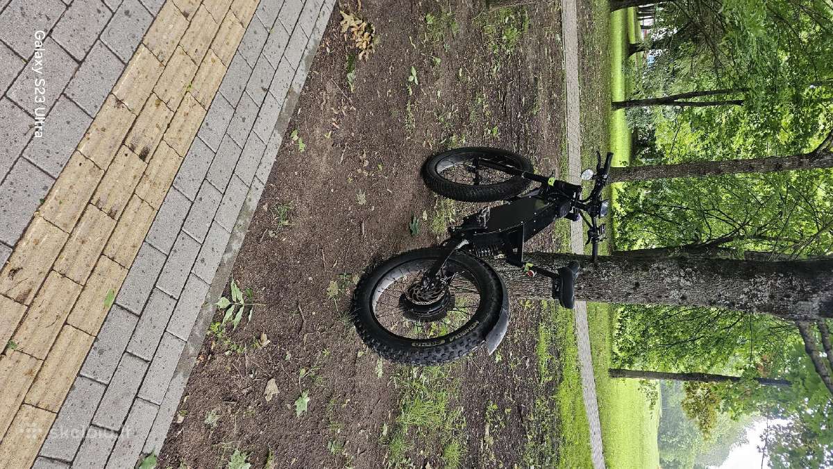 Fat bikė 72v 35ah,maguros stabžiai