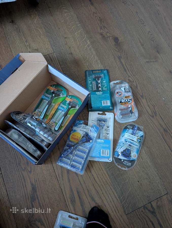 Gillette, Wilkinson Sword, Bic skutimosi skustuvai