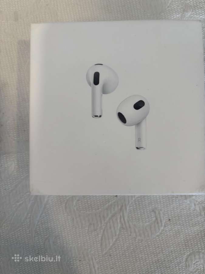 Airpods 3rd generation ausinės Apple - nuotraukos Nr. 4