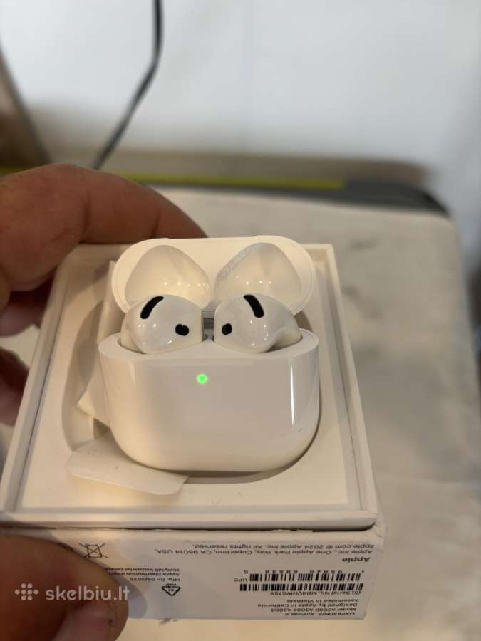 Airpods 4 generation ausinės apple - nuotraukos Nr. 5