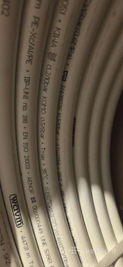 Wavin pex/AL/pe d16x2.0 vamzdis - nuotraukos Nr. 4