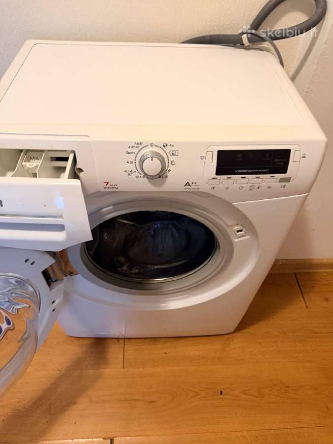 Hoover Vision Dynamic 7 kg skalbimo mašina, puiki