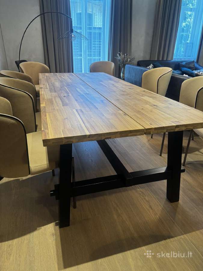 Ikea Skogsta valgomojo stalas 235100 cm - nuotraukos Nr. 2