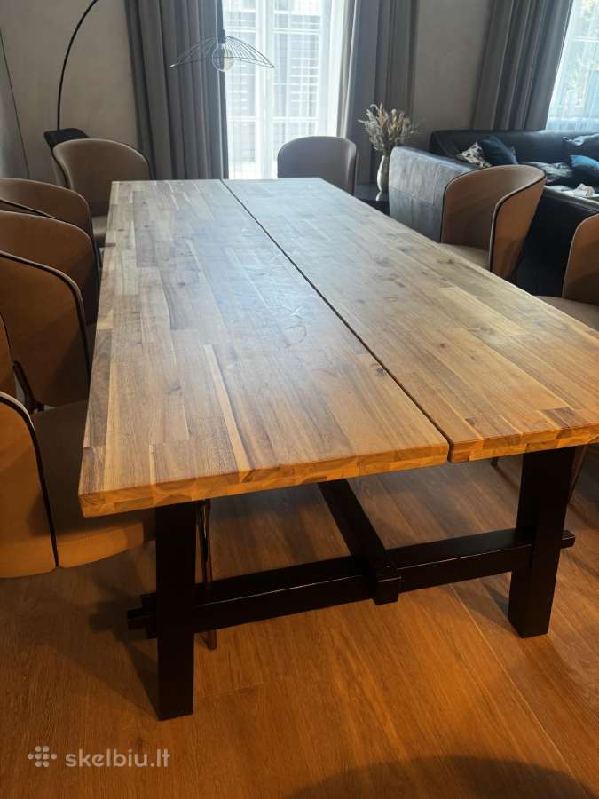 Ikea Skogsta valgomojo stalas 235100 cm - nuotraukos Nr. 3