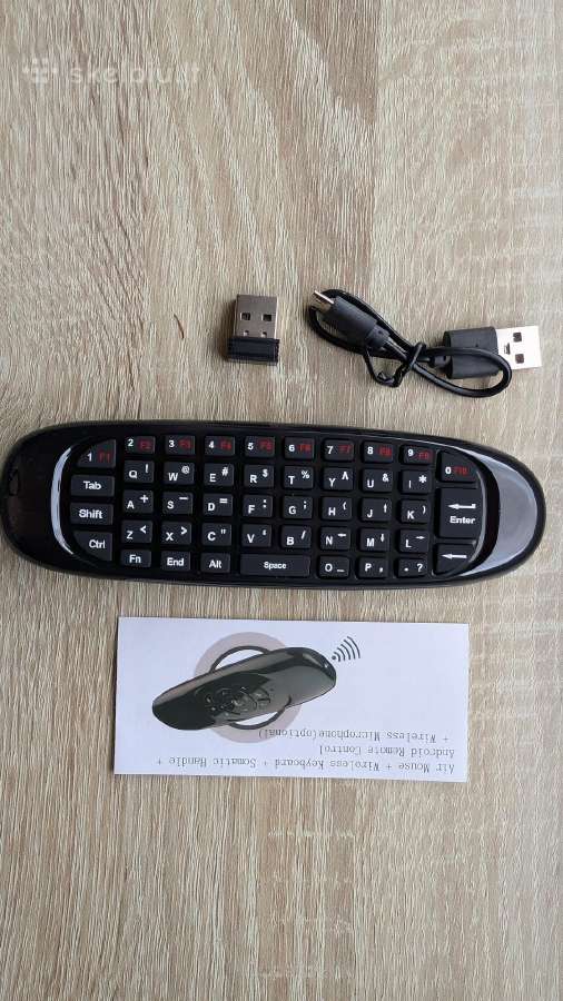Android TV box pultelis