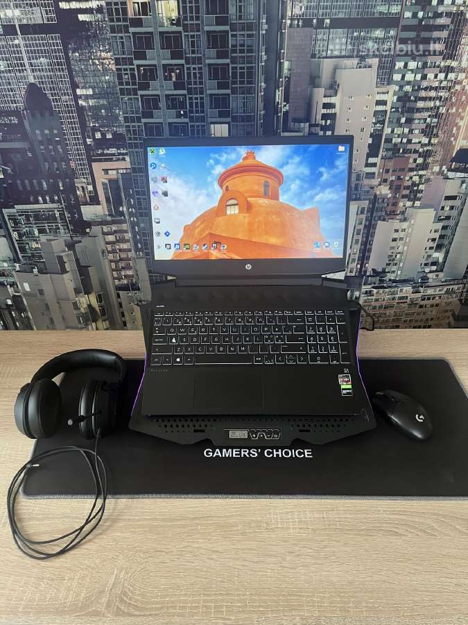 Hp Pavilion Gaming - Ryzen7/gtx 1650ti/16gb RAM/ +