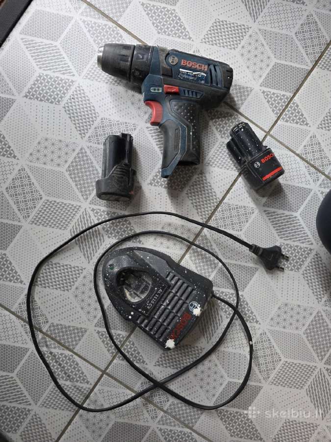 Bosch 12v baterijų kroviklis