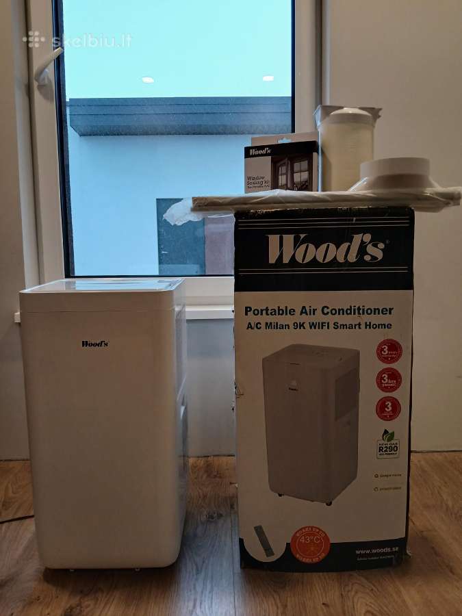 Mobilus kondicionierius Wood's Milan 9k WiFi