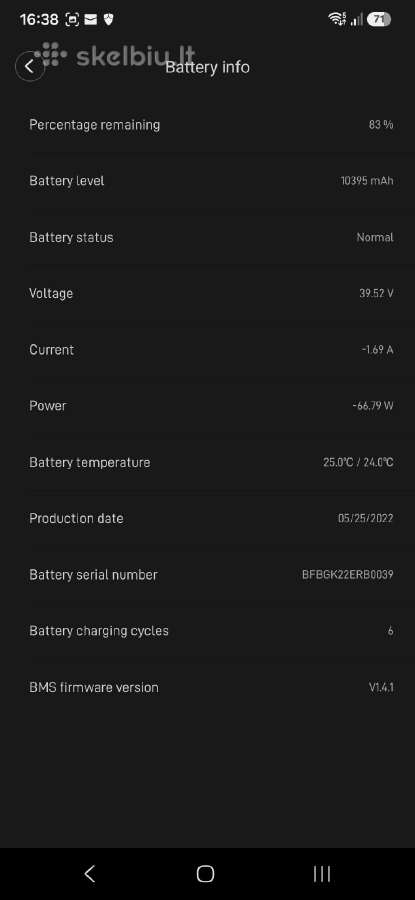 Elektrinis paspirtukas Mi Pro 2 - nuotraukos Nr. 4