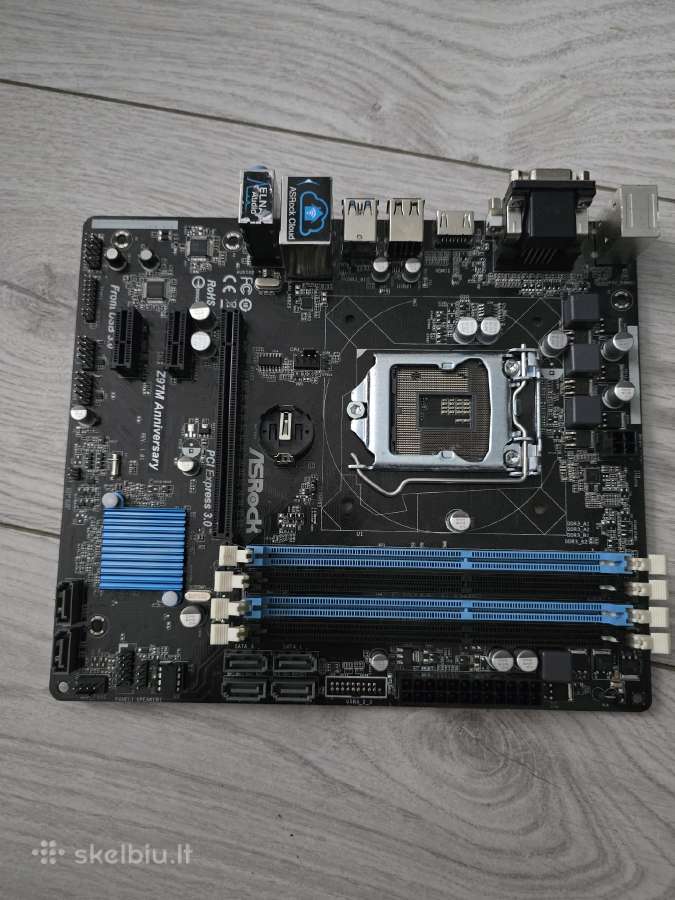 Asrock Z97m Anniversary plokštė