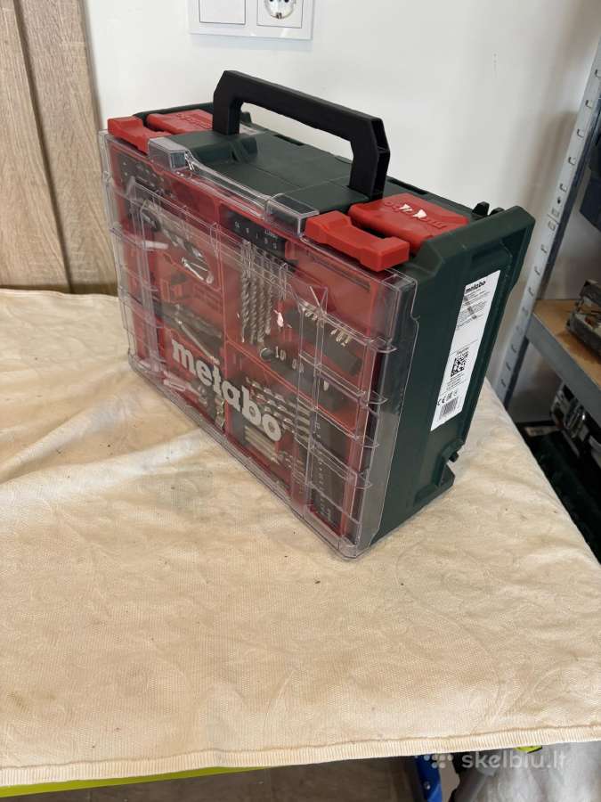 Metabo įrankių rinkinys suktukas