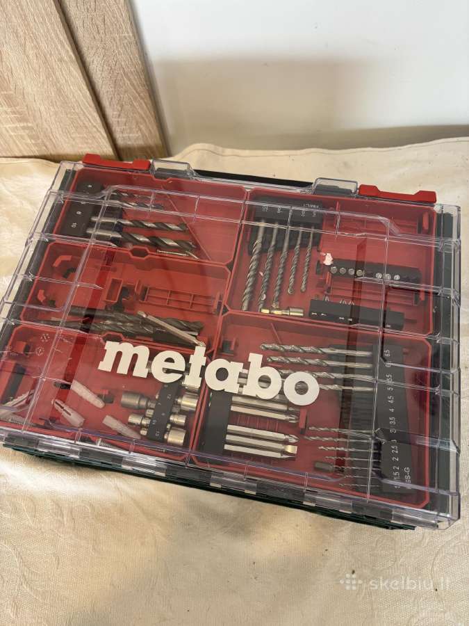 Metabo įrankių rinkinys suktukas - nuotraukos Nr. 6