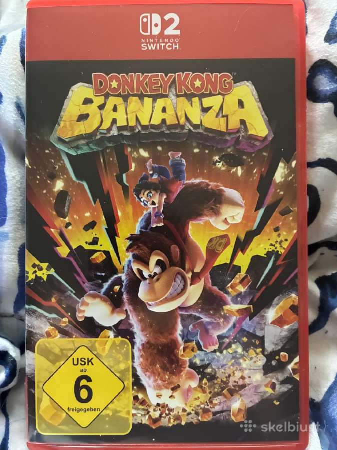 Donkey kong Bananza nintendo switch 2