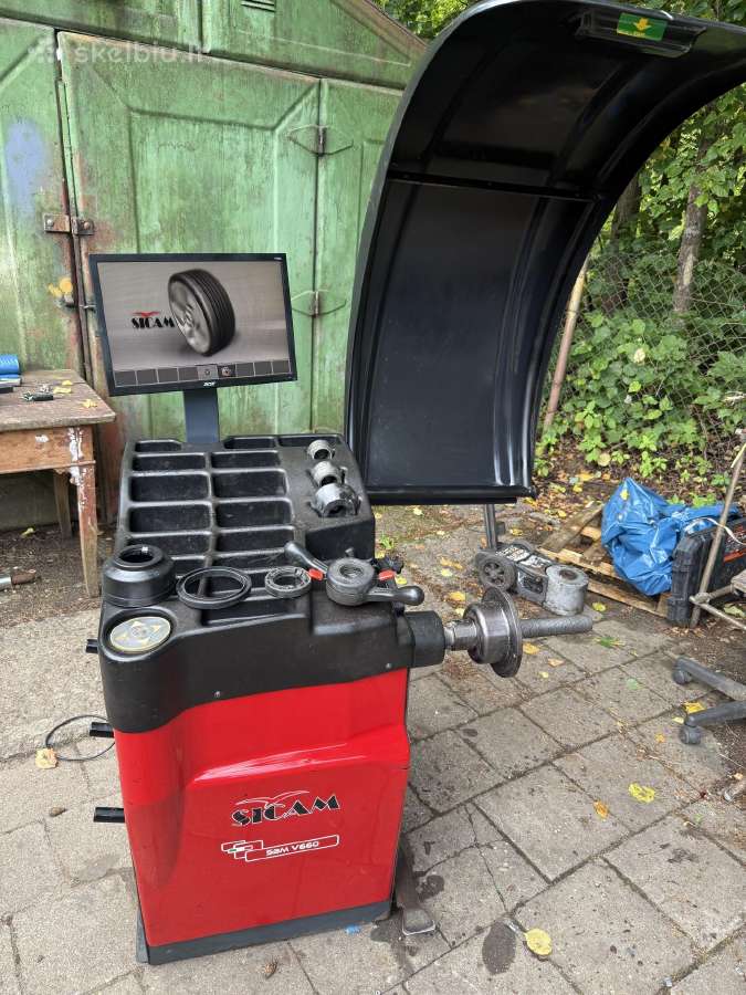 Sicam Sbm V660 balansavimo stakles naudotos