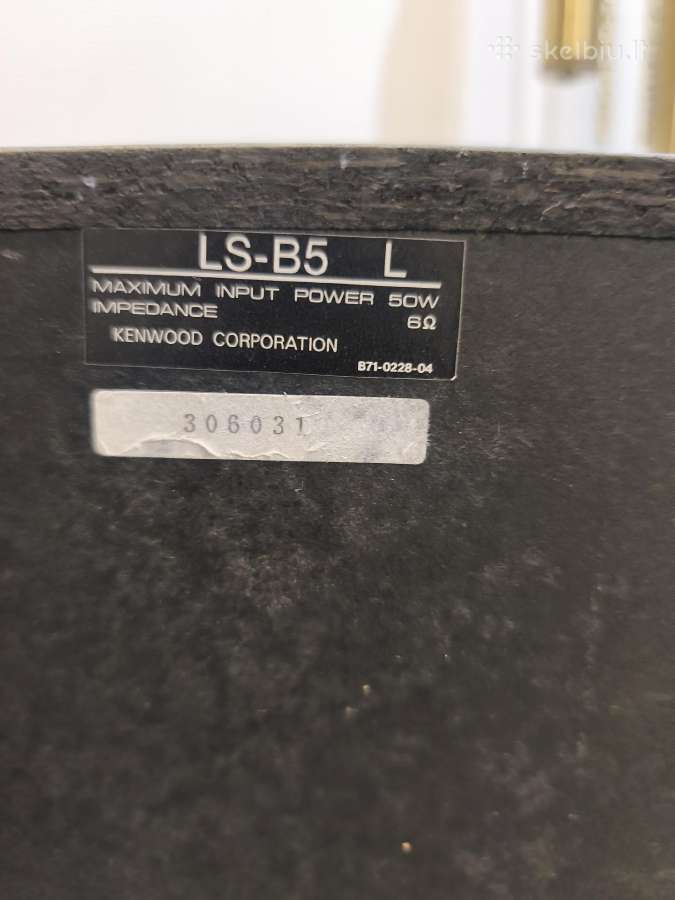 Kenwood muzikinis centras - nuotraukos Nr. 6