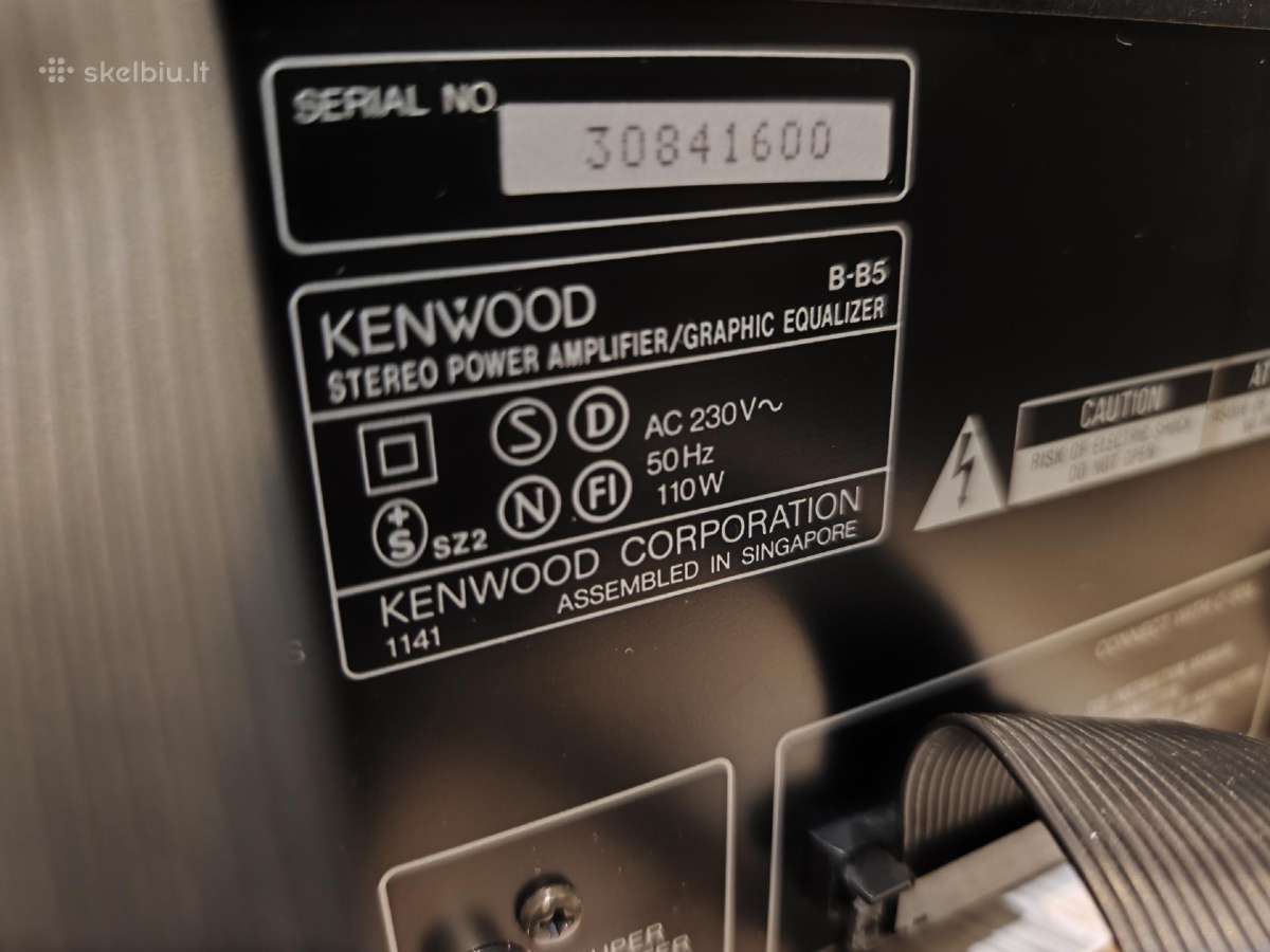 Kenwood muzikinis centras - nuotraukos Nr. 7