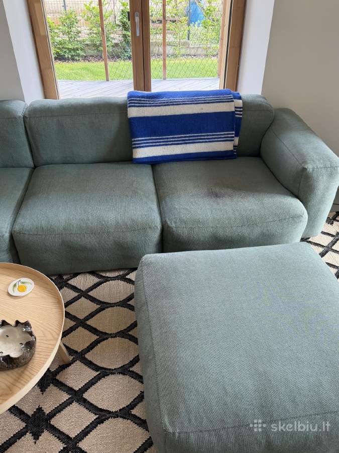 Hay dizanerių Mags soft sofa su pufu - nuotraukos Nr. 4