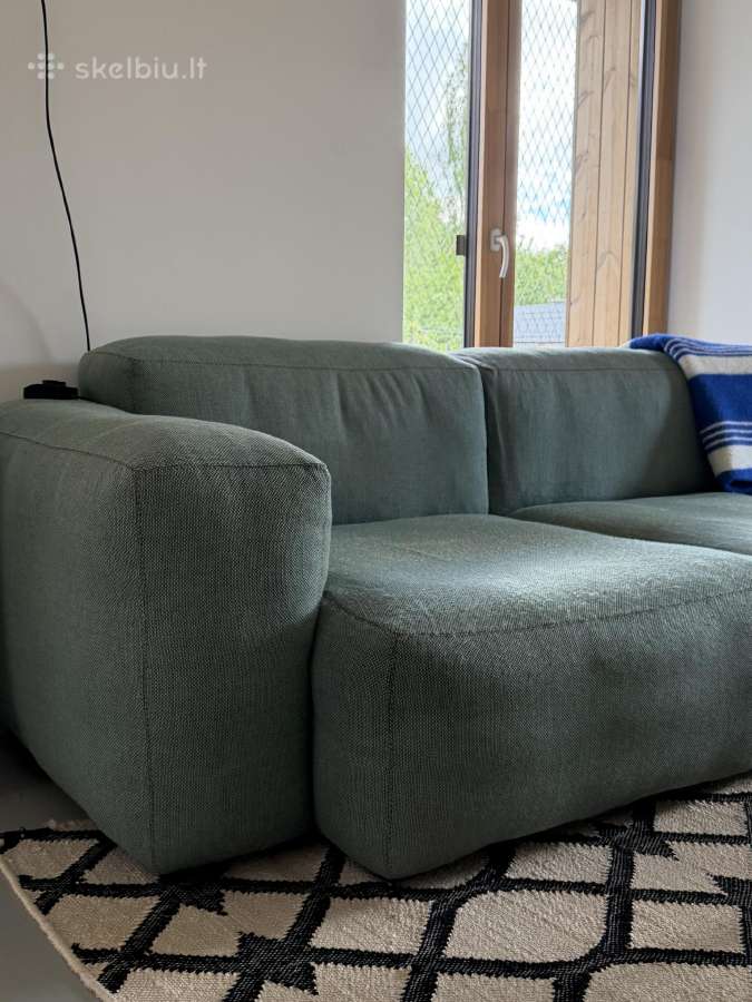 Hay dizanerių Mags soft sofa su pufu - nuotraukos Nr. 7